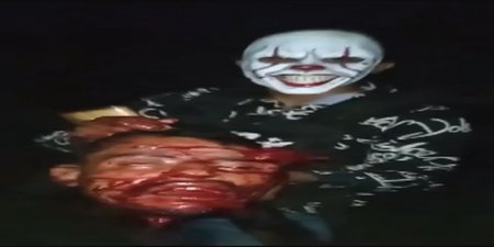 Dude In A Clown Mask Kills Then Beheads A Man