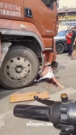 The Teenager Fell Under The Wheels Of A Truck. Fortunately, He Survived
