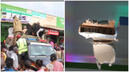 A Thief Climbed Into An Electronics Store Through The Ceiling But Fell Unsuccessfully And Died