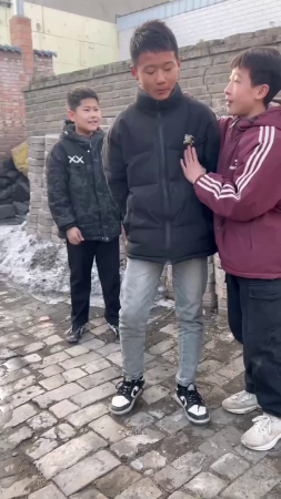 Chinese Boys Bully Their Peers