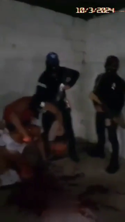 Cartel Beheads A Half-Naked Man On His Knees