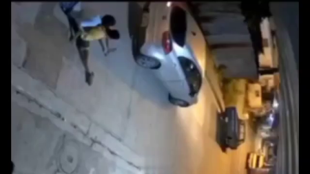 Thief Being Executed By 2 Brave Citizens
