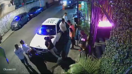 Murder Outside A Bar In Cuernavaca. Mexico