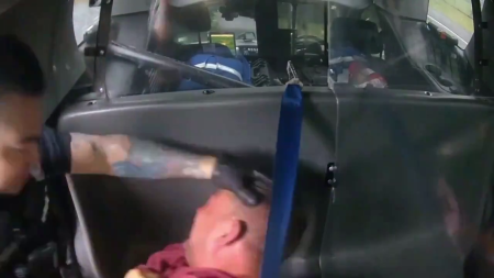 Police Officer Punches Handcuffed Man 13 Times In The Face Whilst Shouting Stop Resisting
