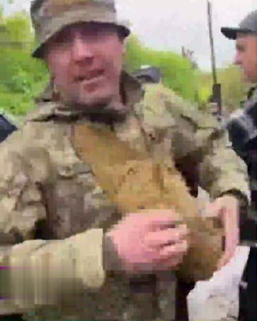 The Dude Was Captured Near His House For Forced Dispatch To The Front. Zaporizhzhia Region, Ukraine