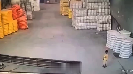 C.W.! A Child In A Warehouse Was Crushed By A Forklift