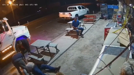 The Dude Died While Waiting For His Order At The Bar. Honduras