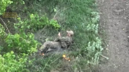 A Wounded Soldier Detonates A Grenade On Himself In Order Not To Be Captured By The Ukrainian