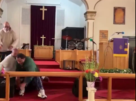 Gun Jams As A 26-Year-old Man Tries Shooting A Pastor During The Middle Of A Sermon In North Braddock, Pennsylvania