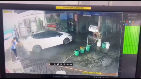 A Car Wash Worker Is Flattened Between Two Cars. He Died
