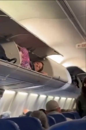 Passengers On A Southwest Airlines Airplane Noticed Strange  Luggage  On Board The Plane