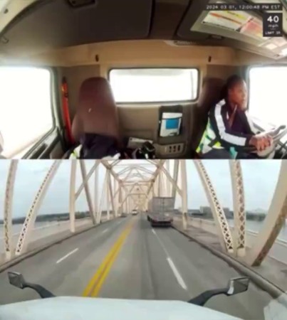 Dashcam Footage Released Of The Semi-truck That Launched Over The Edge Of The 2Nd Street Bridge In Kentucky