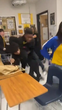 Texas Middle School Student Slams His Teacher Against The Wall As She Tried Breaking Up A Fight In Class