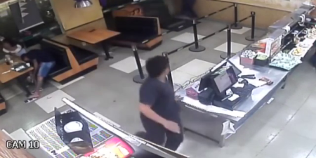 Hitman Shot A Man At Point-Blank Range In Subway Diner
