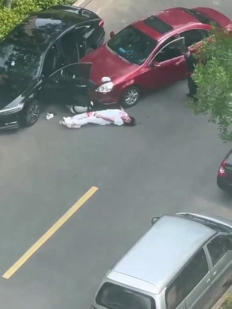 Dude Killed A Female Driver And Her Daughter With An Axe. China