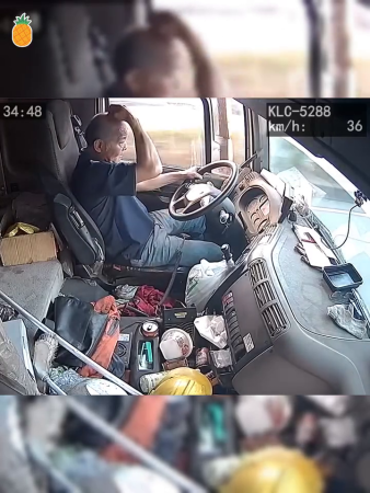 The Driver Fell Asleep At The Wheel And Naturally Became The Culprit Of The Accident