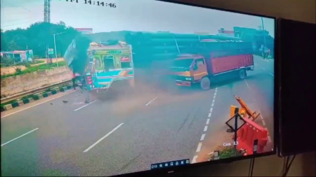 Scooter Rider Dies In Lorry-Truck Collision