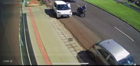The Bastard Killed A Motorcyclist With His Stupidity And Inattention