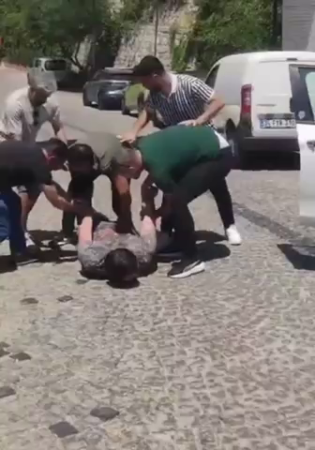 Footage Of The Arrest Of A Criminal In Turkey Who Booby-Trapped A Car In Moscow. Russia