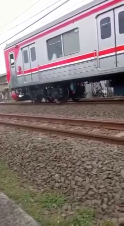 The Train Driver Does Not Know That There Are Human Remains Under The Wheels