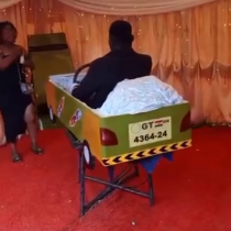 The Funeral Of A Taxi Driver. Ganna