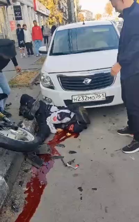 A 38-Year-Old Biker Died In A Collision With A Bus. Russia