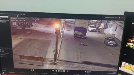 Idiot Committed Suicide By Throwing Himself Under A Truck