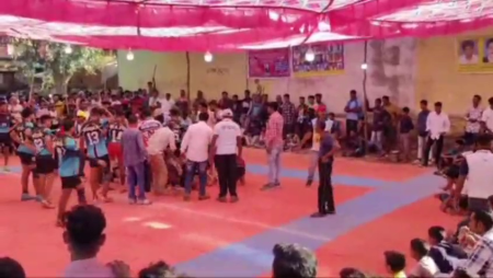 Kabbadi Player Died During A Match. India