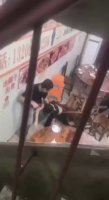 Beating A Dude With Chairs In A Diner