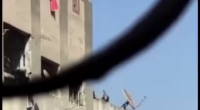 A Man Jumped From The Roof Of A House. Great Cameraman!