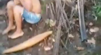 2 Guys Mercilessly Beat A Dude With Sticks In The Forest