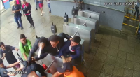 Man Brutally Stabbed On A Subway Line