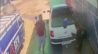 Two Criminals In A Car Shot Dead The Owner Of A Local Grocery Store