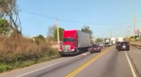 Dude Splattered By Truck. USA