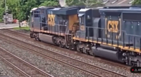Man Jumps In Front Of Train In Fairport. USA