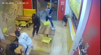 Footage Of Criminals Kidnapping A Restaurant Owner For Ransom