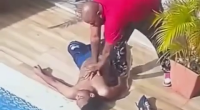 Footage Of A 40-Year-Old Man Drowning In A Pool