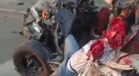 Dude's Head Destroyed & His Gal Left In Agony