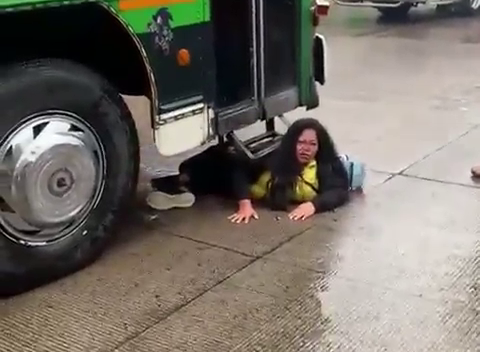 A Woman Crossing The Road At A Pedestrian Crossing Was Run Over By A ...