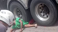 Black Dude Crushed Under Truck
