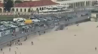 Footage Of The Shooting At Bondi Beach In Sydney During The Jewish Holiday Of Hanukkah
