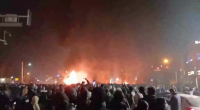 Protesters In Tehran Burn Cars, Internet Is Completely Turned Off