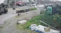 Riding Straight Into Back Of Parked Truck