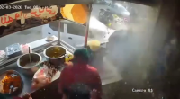 A Car Crashed Into A Roadside Fast Food Restaurant, Resulting In Boiling Oil Being Poured On The Fast Food Workers