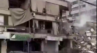 Several Residential Areas Were Completely Destroyed As A Result Of The Israeli Strike On The Lebanese Capital Beirut