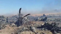 Iranian Media Published Footage Of The Wreckage Of Two C-130 Transport Aircraft Belonging To The US That Were Shot Down