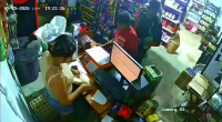 A Store Visitor Prevented A Robbery By Attacking A Criminal With A Machete
