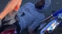 The Guy Is Very Upset About The Loss Of His Leg