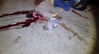 Biker's Head Exploded