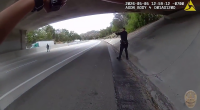 LAPD Shoots Armed Carjacking Suspect On 210 Freeway